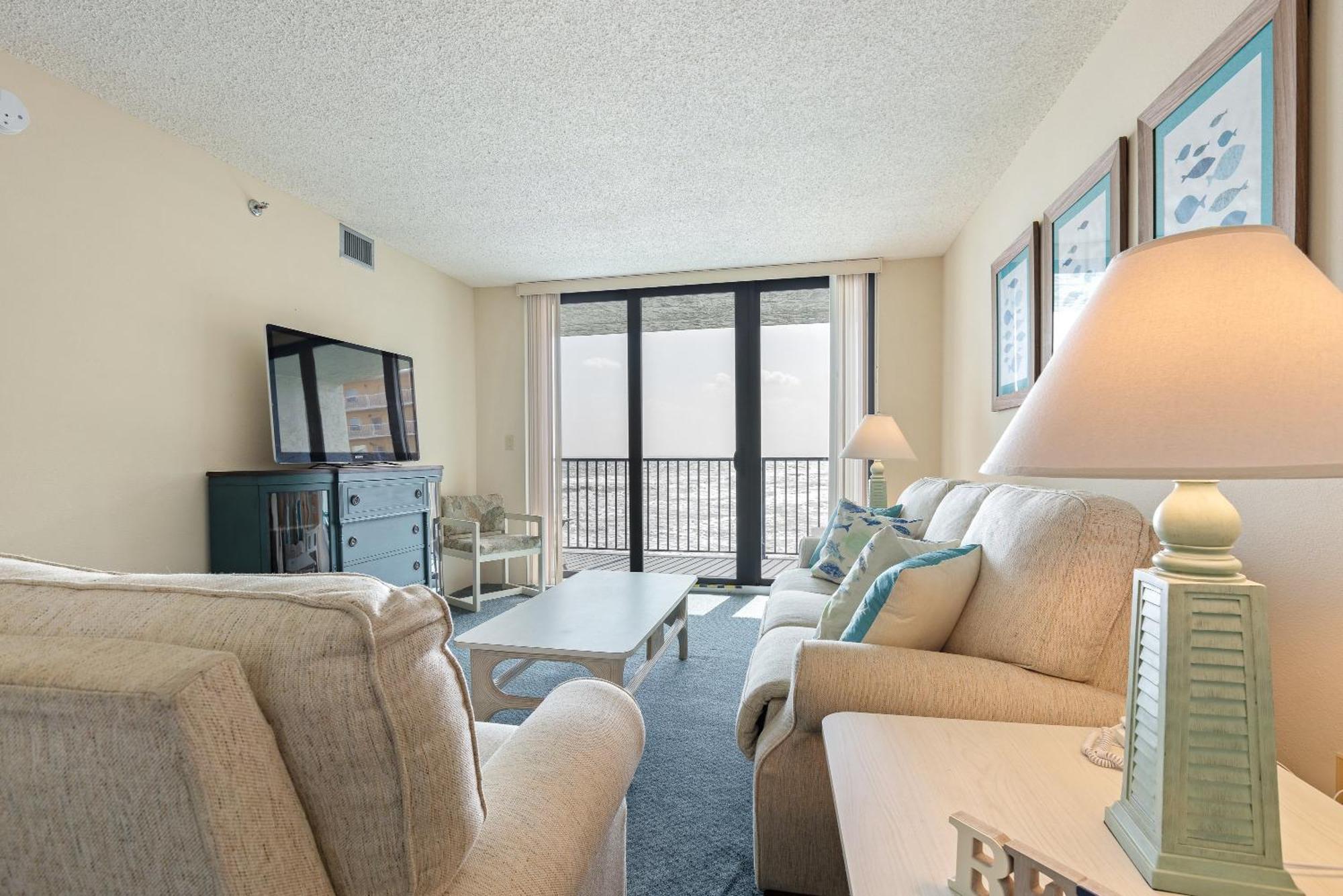 Ocean View With A Beachfront Pool At Ocean Trillium Condo ~ 403 New Smyrna Beach Eksteriør bilde