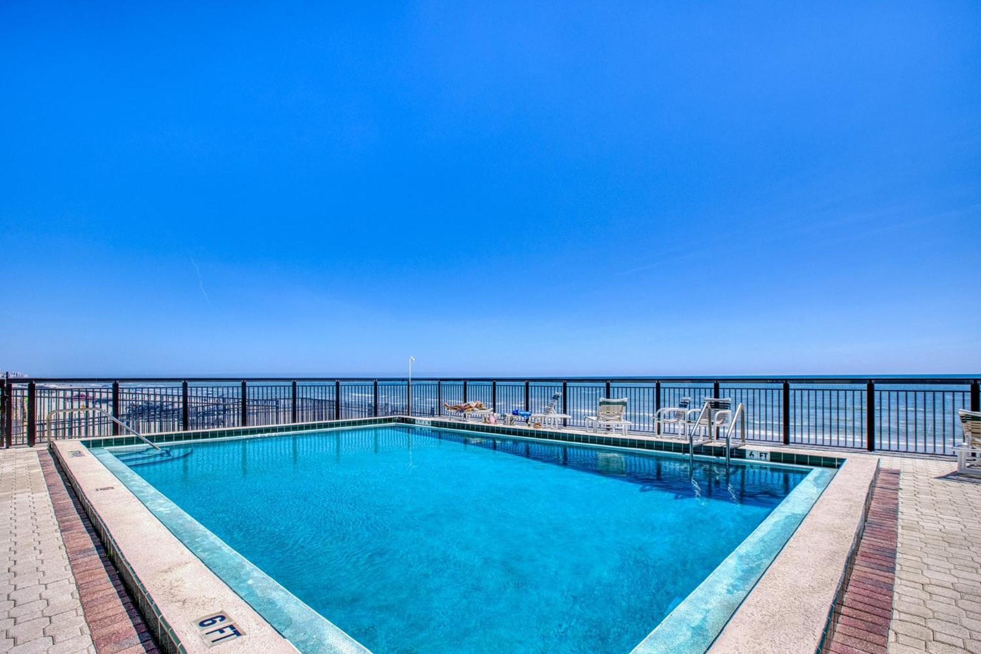 Ocean View With A Beachfront Pool At Ocean Trillium Condo ~ 403 New Smyrna Beach Eksteriør bilde